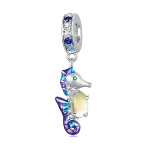 (image for) Pandora Style Exquisite Seahorse Pendant Charm - BSC850