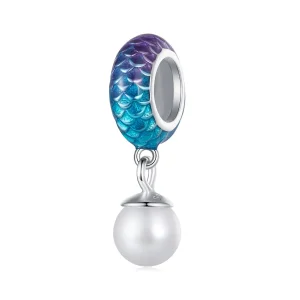 (image for) Pandora Style Fish Scales Spacer Charm - BSC875