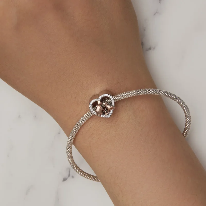 (image for) Pandora Style Kiss The Cat Charm - SCC2517 - View 7