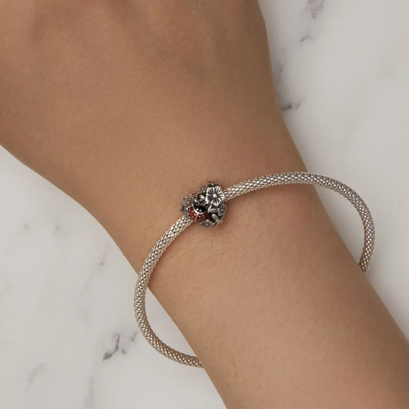 (image for) Pandora Style Lucky Ladybug Charm - SCC2524 - View 7