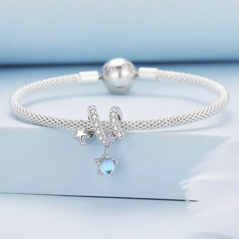 (image for) Pandora Style Meteor Shower Charm - BSC861 - View 3
