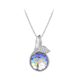(image for) Pandora Style Necklace with Fishtail - BSN326