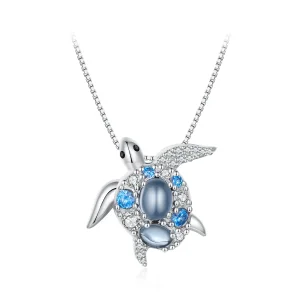 (image for) Pandora Style Necklace with Sea Turtle - BSN331