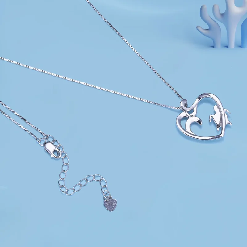 (image for) Pandora Style Necklace with Sea Turtle - SCN499 - View 4