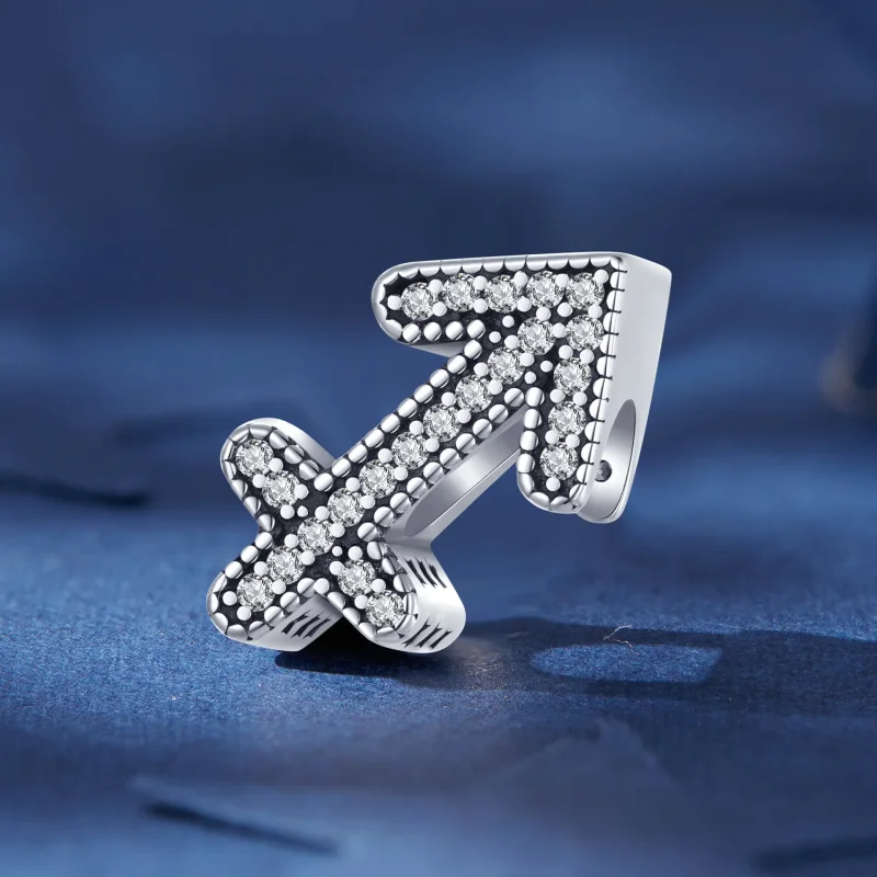 (image for) Pandora Style Sagittarius Lucky Zodiac Charm - SCC2516-9 - View 2