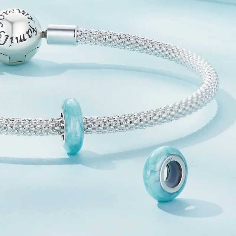 (image for) Pandora Style Silica Gel Spacer Charm - SCC1450-BGP - View 4