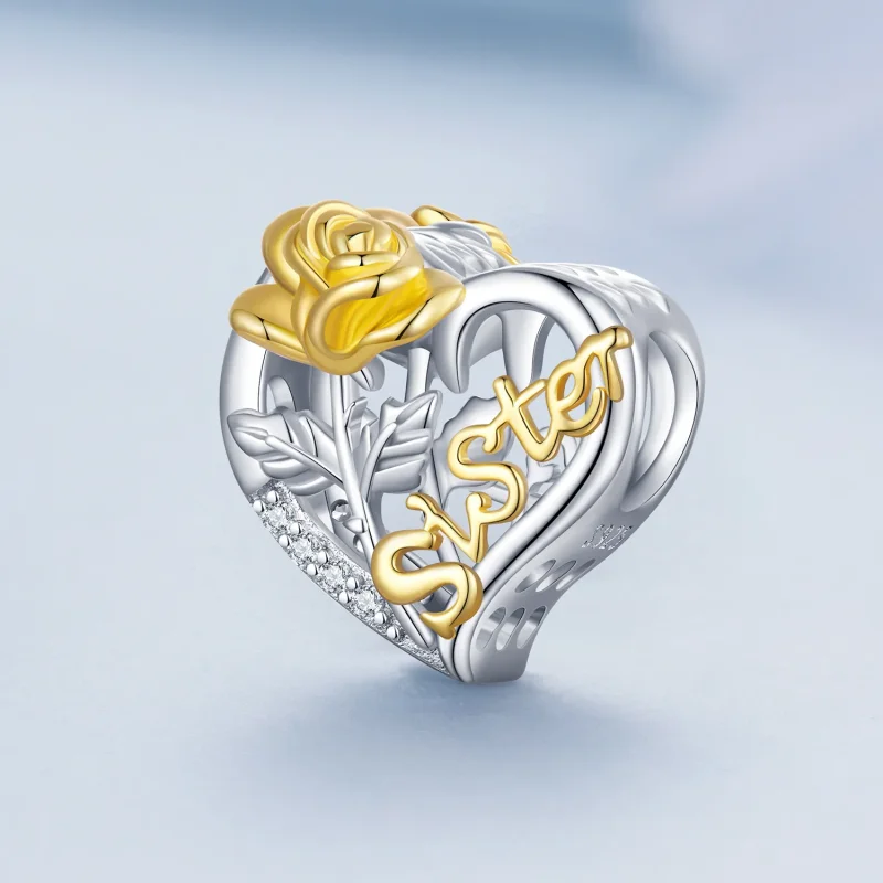 (image for) Pandora Style Sisters Charm - BSC841 - View 2