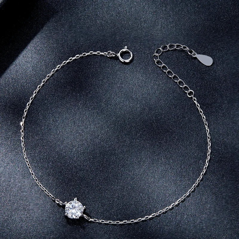 (image for) Pandora Style Sparkle Moissanite Bracelet - MSB001 - View 3