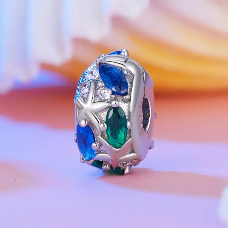 (image for) Pandora Style Starfish Clip - BSC847 - View 2