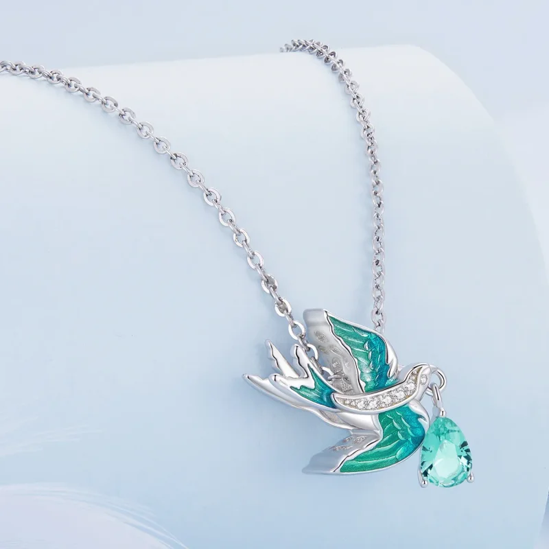 (image for) Pandora Style Swallow Charm - BSC865 - View 2