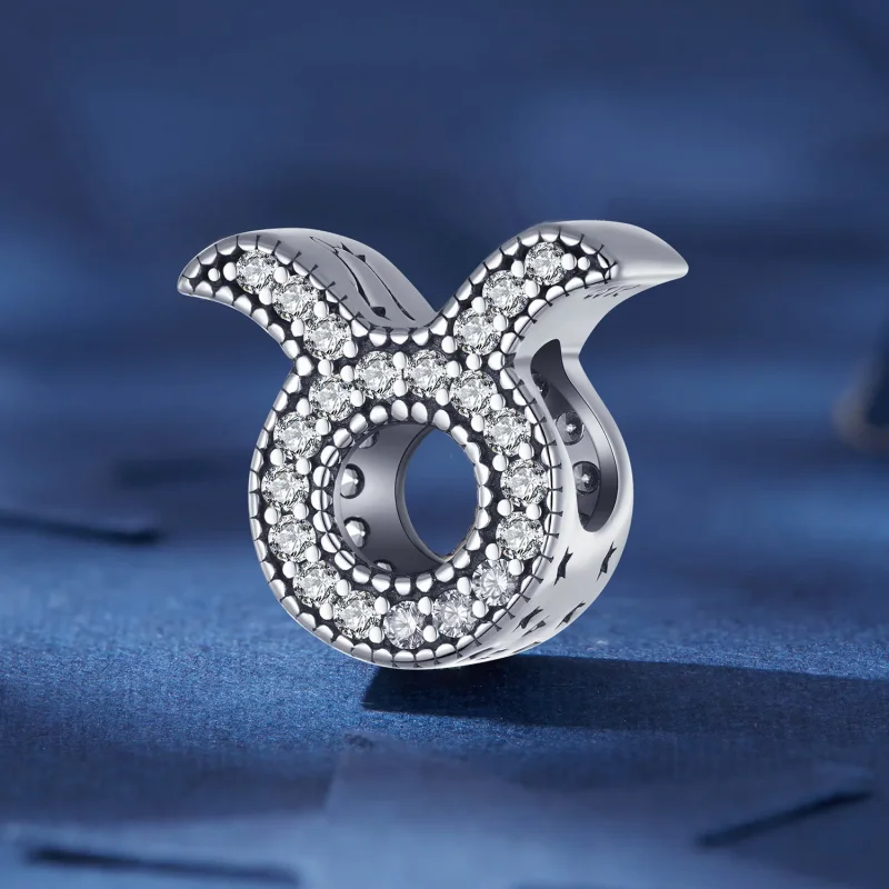 (image for) Pandora Style Taurus Lucky Zodiac Charm - SCC2516-2 - View 2