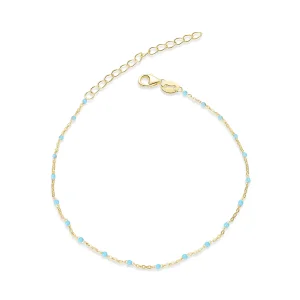 Pandora Style 18ct Gold Plated Bohmian bracelet - SCB212 (image for) Pandora Style 18ct Gold Plated Bohmian bracelet - SCB212