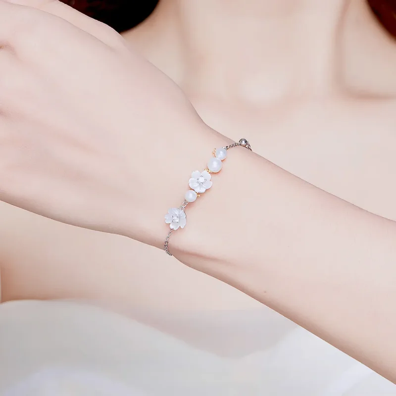 (image for) Pandora Style Bloom Bracelet - BSB024 - View 5