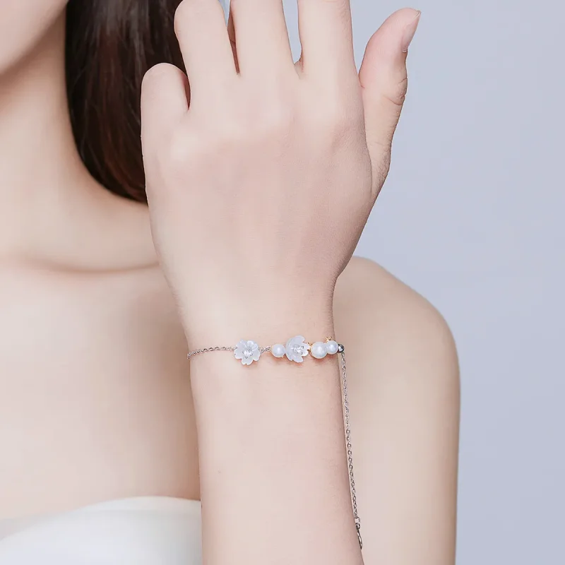(image for) Pandora Style Bloom Bracelet - BSB024 - View 6