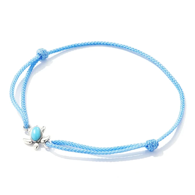 (image for) Pandora Style Blue Turtle Bracelet - SCB231 - View 4