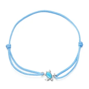 (image for) Pandora Style Blue Turtle Bracelet - SCB231