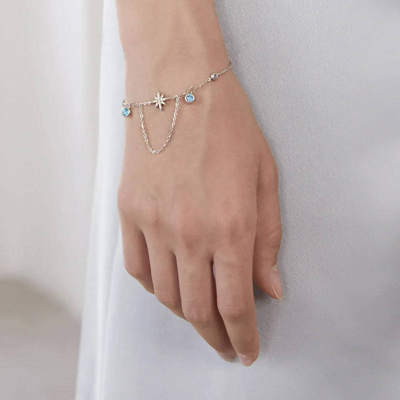 (image for) Pandora Style Chasing Light Bracelet - BSB069 - View 6