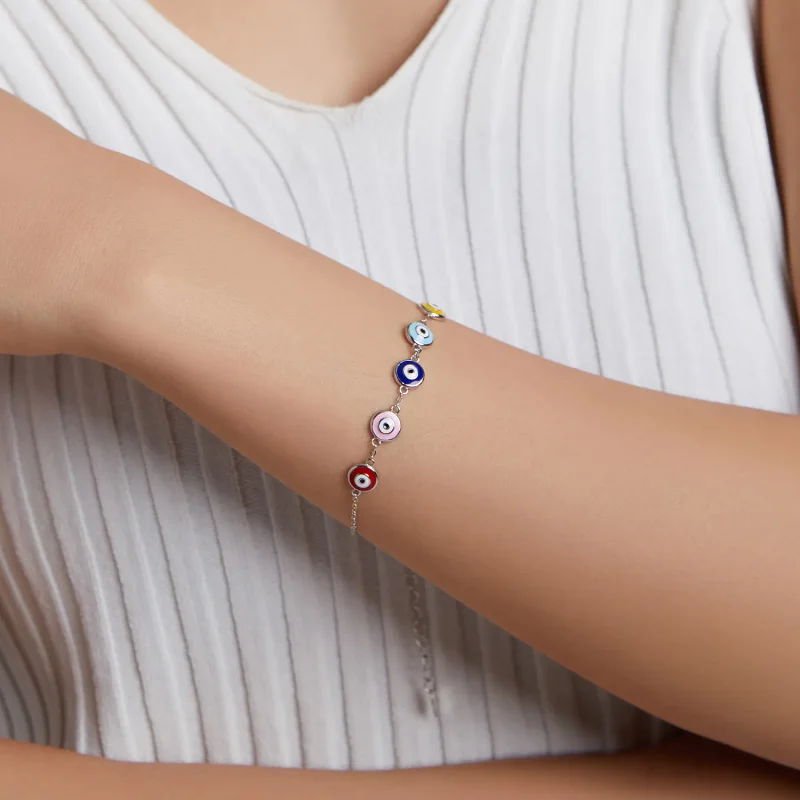 (image for) Pandora Style Guardian Eye Bracelet - SCB218 - View 5