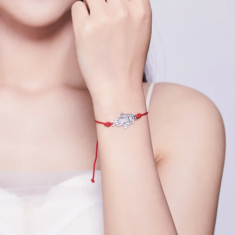 (image for) Pandora Style Hand of Farmati Bracelet - YMX002 - View 6