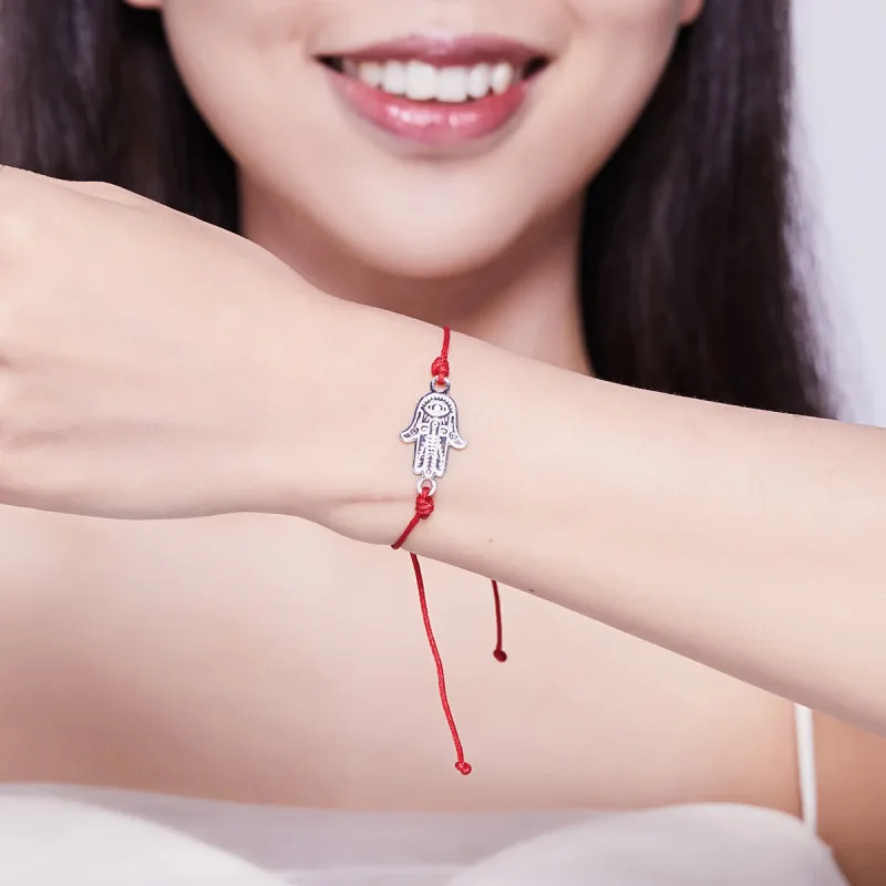 (image for) Pandora Style Hand of Farmati Bracelet - YMX002 - View 7