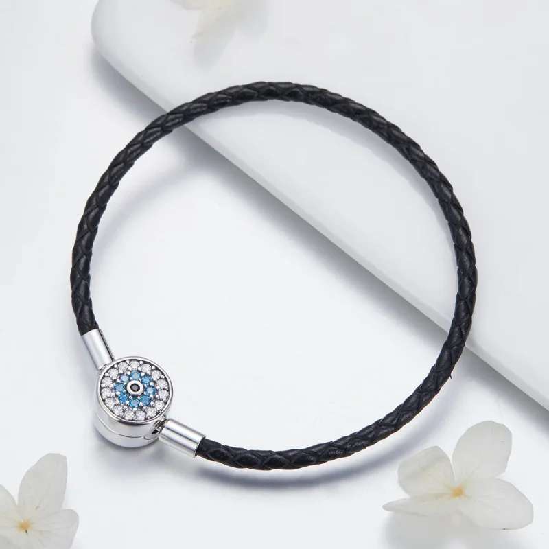 (image for) Pandora Style Leather Magical Mysteries Bracelet - SCB113 - View 3
