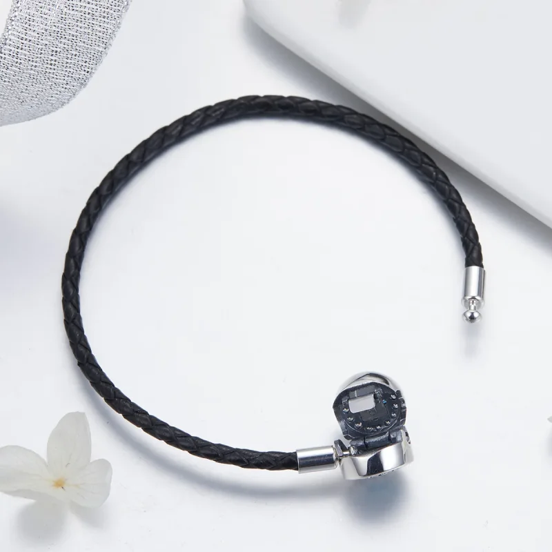 (image for) Pandora Style Leather Magical Mysteries Bracelet - SCB113 - View 4