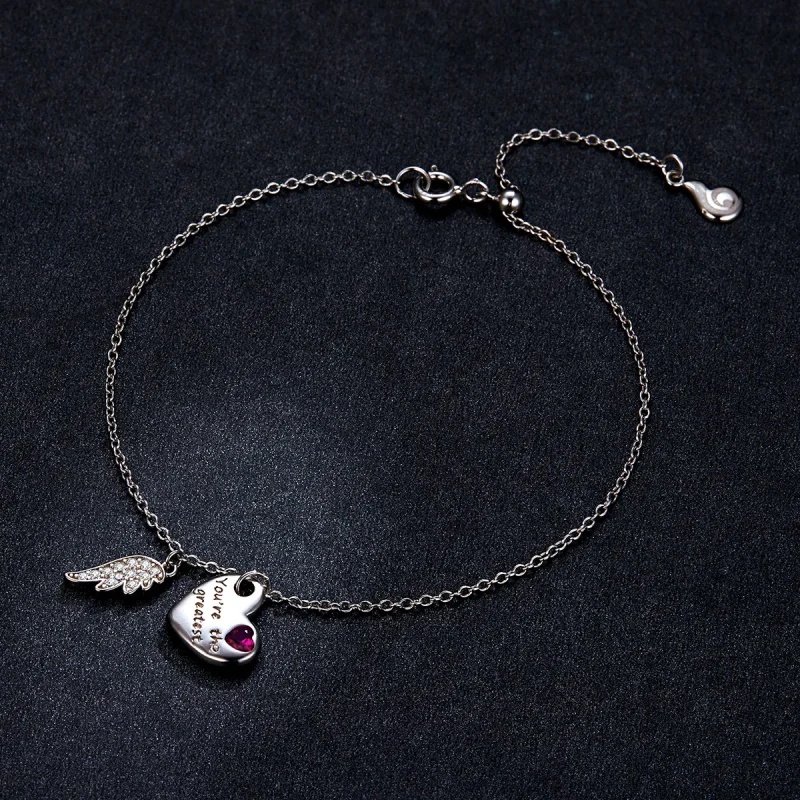 (image for) Pandora Style Love Letter Bracelet - BSB052 - View 8