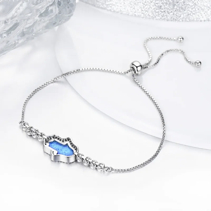 (image for) Pandora Style Lucky Hand Bracelet - VSB002 - View 4