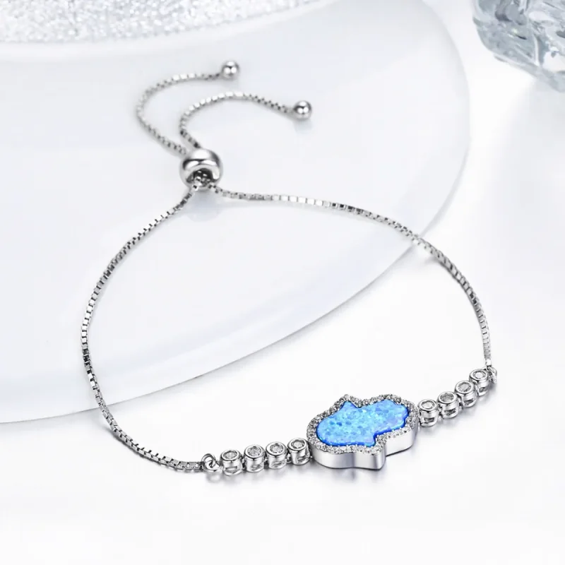 (image for) Pandora Style Lucky Hand Bracelet - VSB002 - View 5