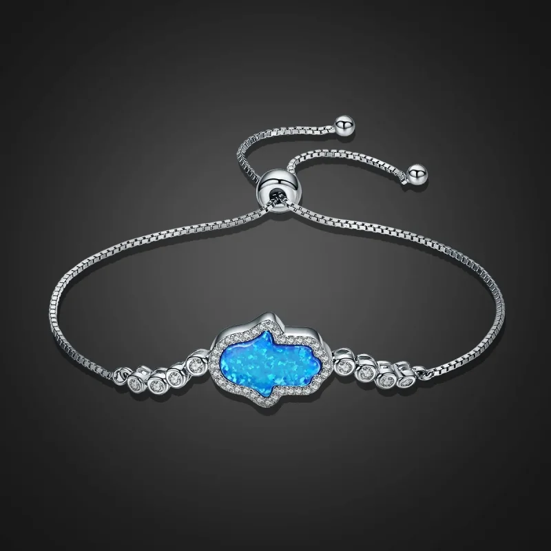 (image for) Pandora Style Lucky Hand Bracelet - VSB002 - View 6