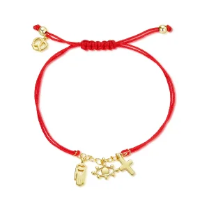 (image for) Pandora Style Lucky Symbol Bracelet - SCB226