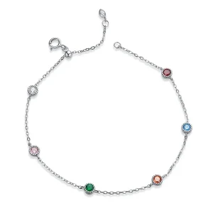 Pandora Style Silver Coloured Summer bracelet - SCB184 (image for) Pandora Style Silver Coloured Summer bracelet - SCB184