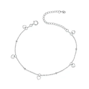 (image for) Pandora Style Silver Loving Heart bracelet - SCB191