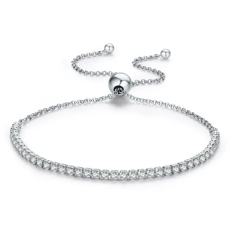 (image for) Pandora Style Silver Lovingly bracelet - SCB029
