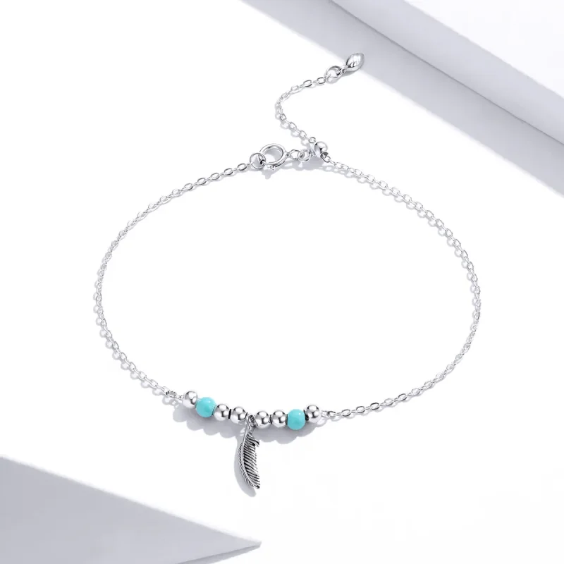 (image for) Pandora Style Silver Mysterous Tribe Chain Slider Bracelet - SCB181 - View 4