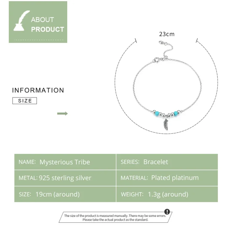 (image for) Pandora Style Silver Mysterous Tribe Chain Slider Bracelet - SCB181 - View 5