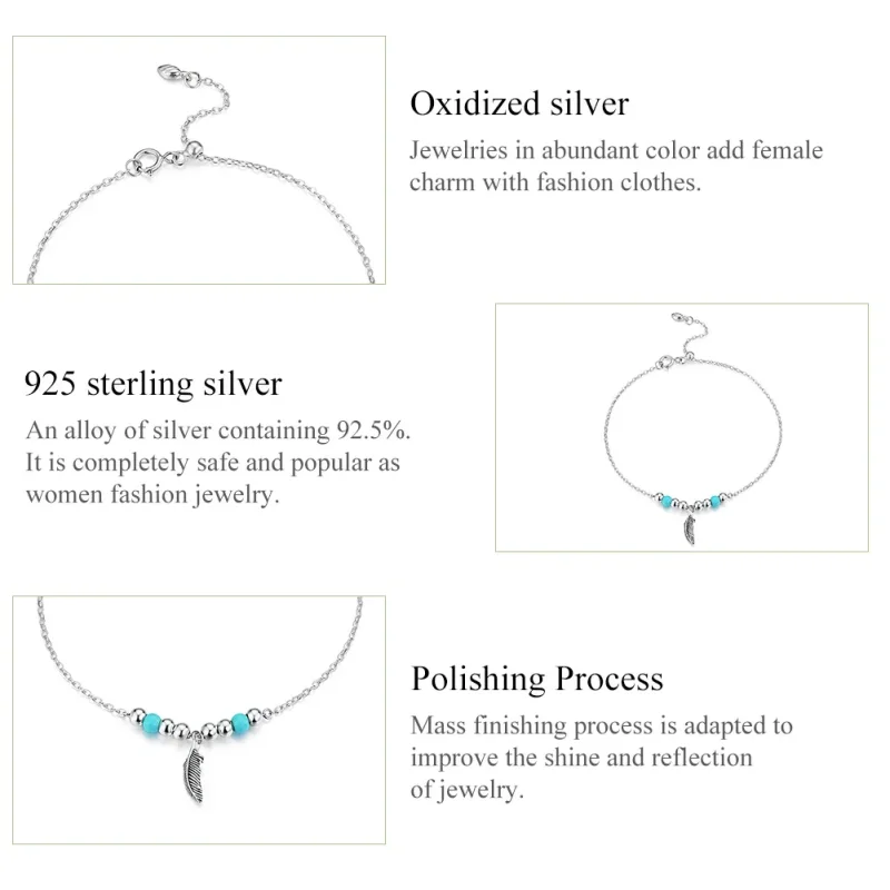 (image for) Pandora Style Silver Mysterous Tribe Chain Slider Bracelet - SCB181 - View 6
