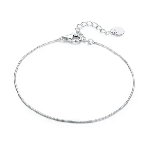 (image for) Pandora Style Silver Snake Chain Bracelet - SCB153