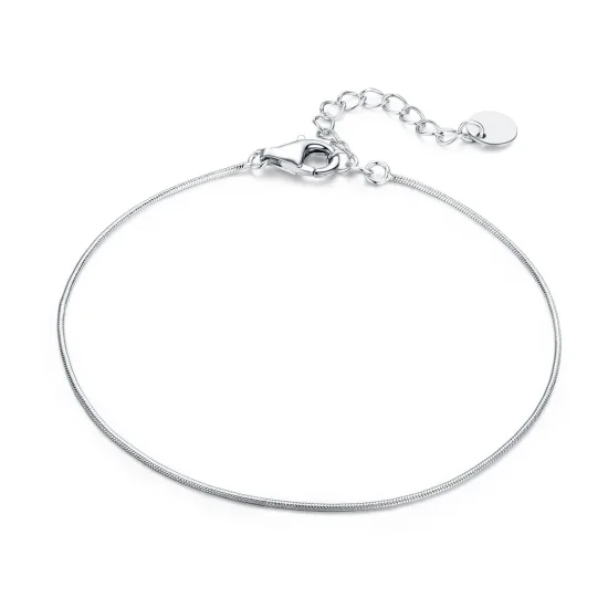 (image for) Pandora Style Silver Snake Chain Bracelet - SCB153