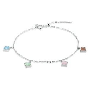 (image for) Pandora Style Simple Geometry Bracelet - SCB224