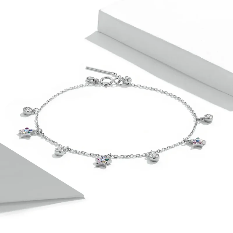 (image for) Pandora Style Star Bracelet - SCB227 - View 2