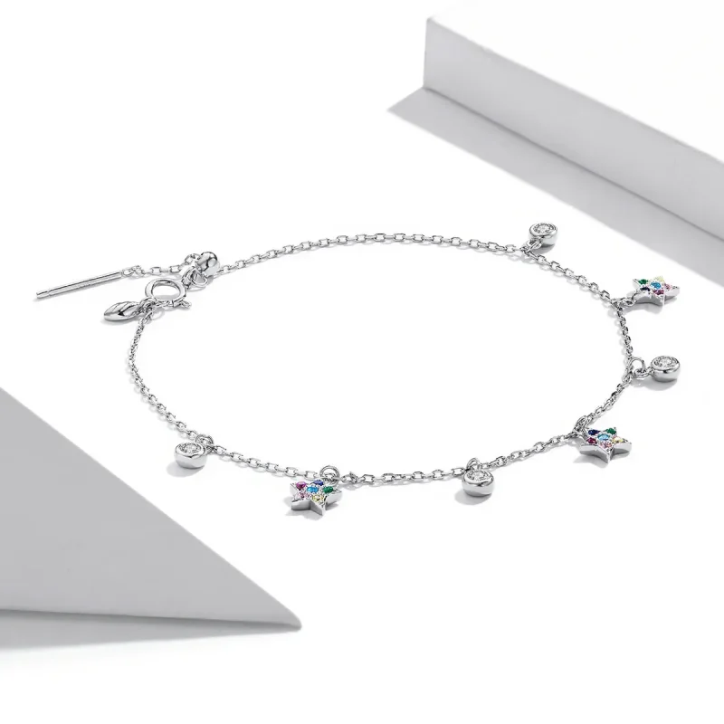 (image for) Pandora Style Star Bracelet - SCB227 - View 3