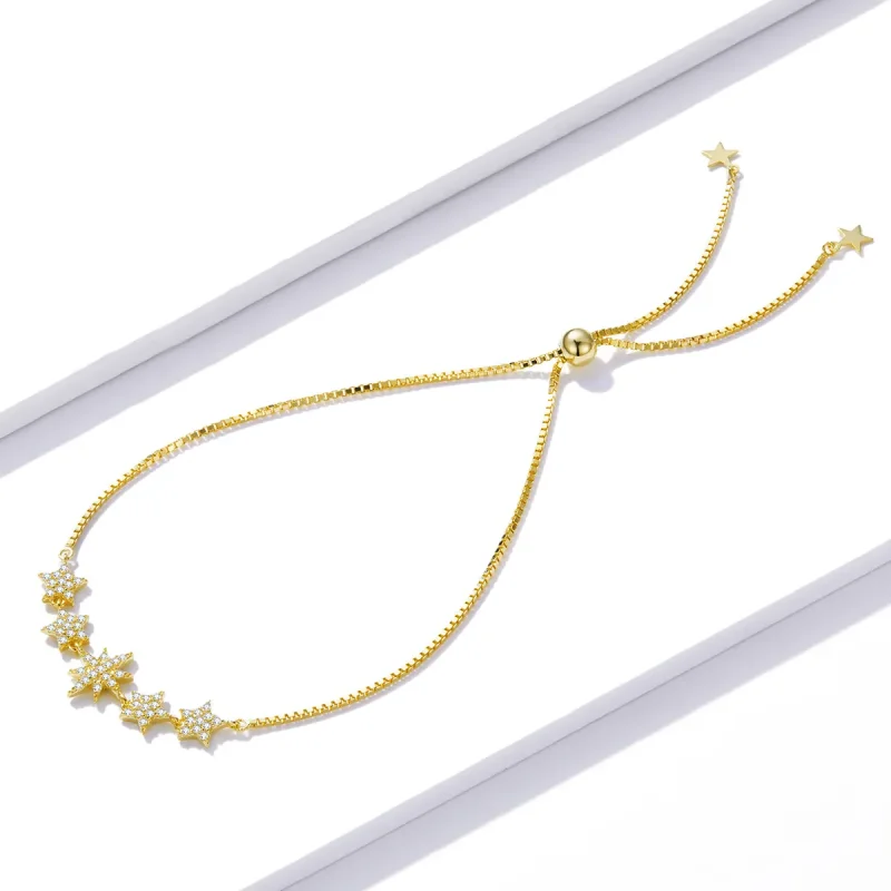 (image for) Pandora Style Starry Bracelet - BSB067 - View 3