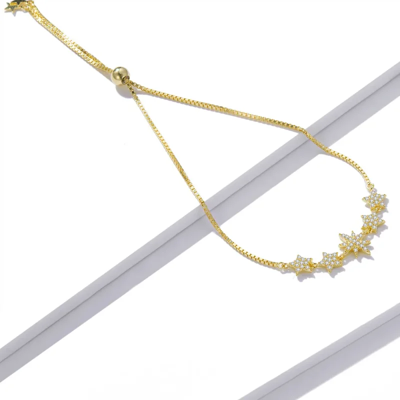 (image for) Pandora Style Starry Bracelet - BSB067 - View 4
