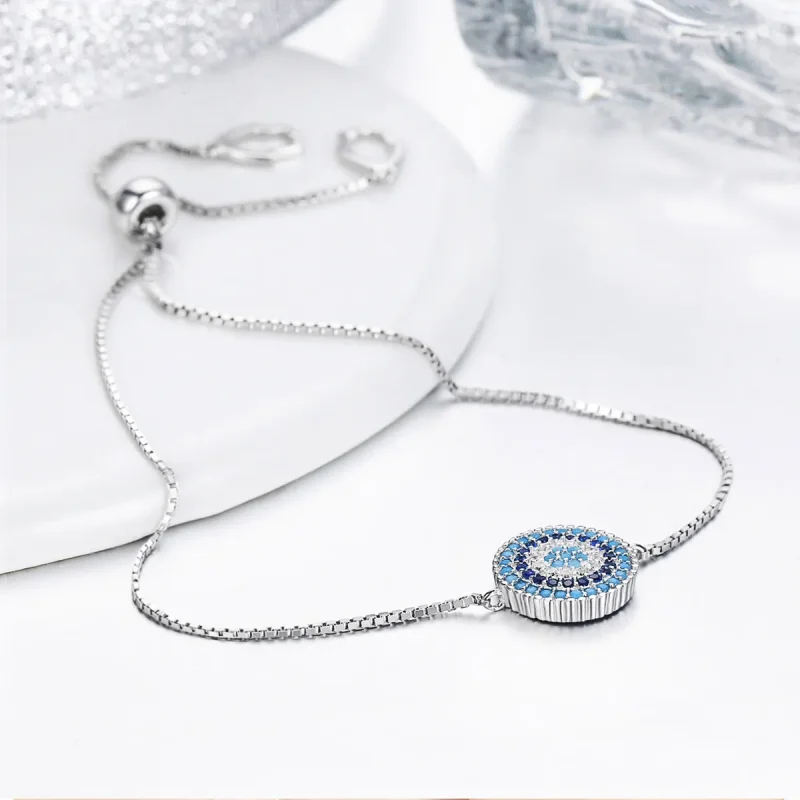 (image for) Pandora Style Sterling Silver Slider Bracelet - SCB005 - View 5