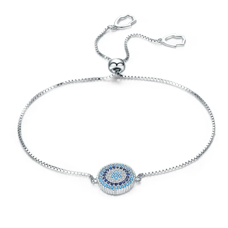 (image for) Pandora Style Sterling Silver Slider Bracelet - SCB005