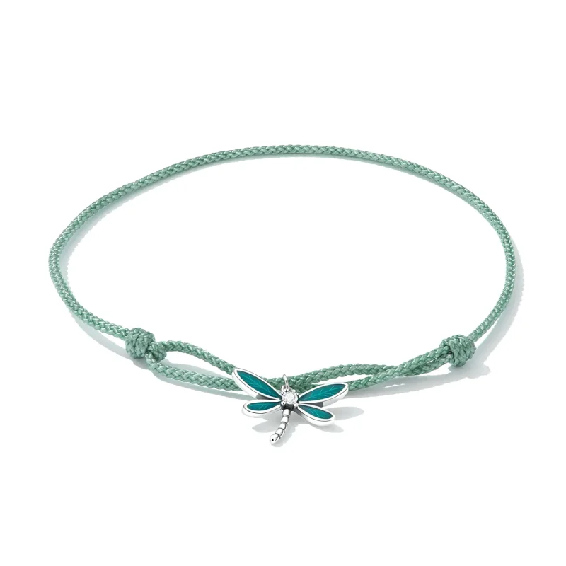 (image for) Pandora Style Summer Dragonfly Bracelet - SCB237 - View 3