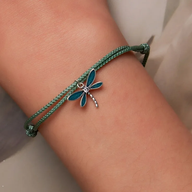 (image for) Pandora Style Summer Dragonfly Bracelet - SCB237 - View 5
