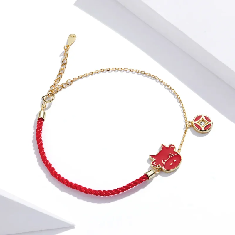 (image for) Pandora Style Taurus Bracelet - SCB207 - View 4