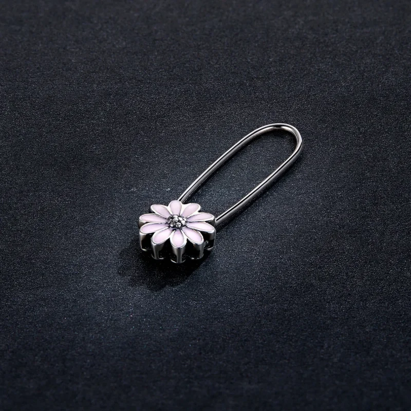 (image for) Pandora Style Little Daisy Brooch - BSX004 - View 6